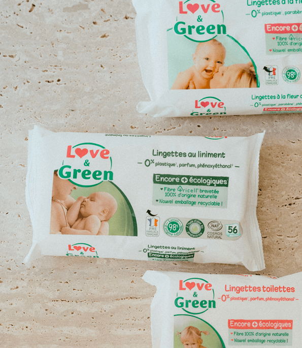Lingettes love and green - Love & Green